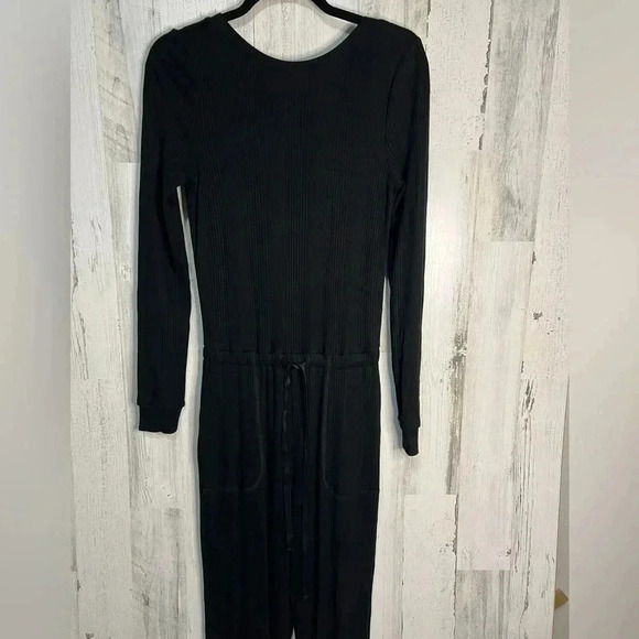 The Range‎ DIVISION RIB SCOOP BACK JUMPSUIT BLACK X SMALL - Picture 5 of 12